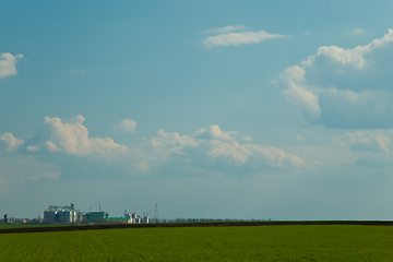 Image showing Agricultural Silos - Building Exterior