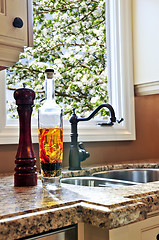 Image showing Modern kitchen interior