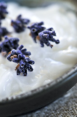 Image showing Lavender cream