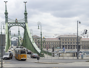 Image showing Liberty Bridge in Budapest