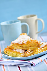 Image showing Apple turnovers pastries