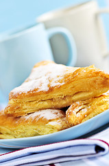 Image showing Apple turnovers pastries