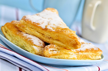 Image showing Apple turnovers pastries