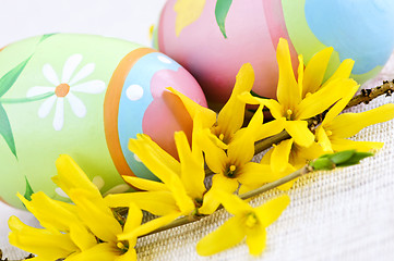 Image showing Easter eggs