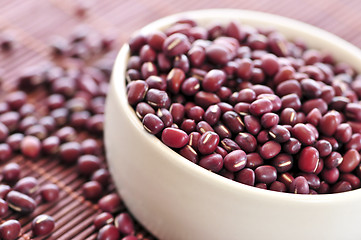 Image showing Red adzuki beans