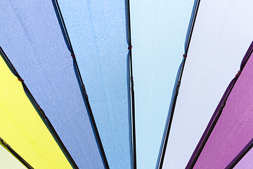 Image showing colored umbrella