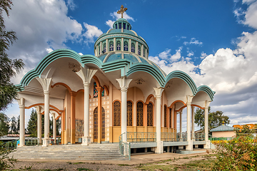 Image showing Medahiniyalem Orthodox Church, Dejen, Ethiopia