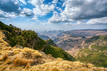 Image showing Semien or Simien Mountains, Ethiopia