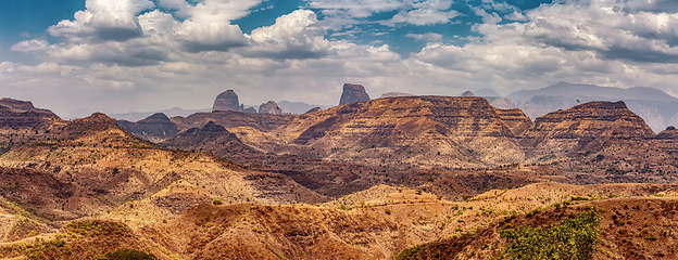 Image showing Semien or Simien Mountains, Ethiopia