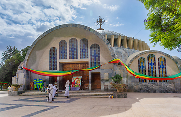 Image showing Church of Our Lady of Zion in Axum, Ethiopia