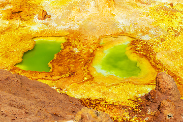 Image showing Dallol, Ethiopia. Danakil Depression