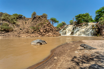 Image showing waterfall in Awash National Park