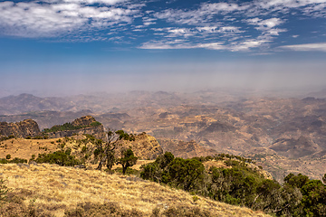 Image showing Semien or Simien Mountains, Ethiopia