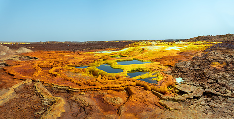 Image showing Dallol, Ethiopia. Danakil Depression