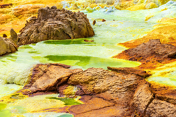 Image showing Dallol, Ethiopia. Danakil Depression