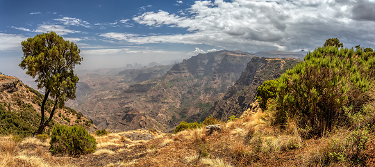 Image showing Semien or Simien Mountains, Ethiopia