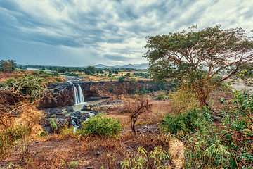 Image showing Blue Nile Falls in Bahir Dar, Ethiopia