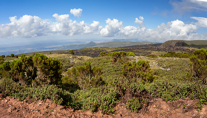 Image showing landscape of Bale Mountain