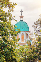 Image showing Bole Medhane Alem (Saviour of the World) Cathedral.