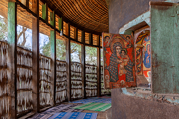 Image showing Kidane Mehret Church, monastery Ethiopia