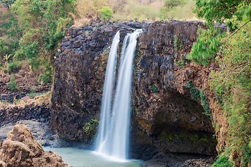 Image showing Blue Nile waterfalls, Ethiopia, Africa