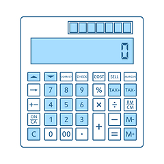 Image showing Statistical Calculator Icon