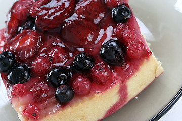 Image showing Strawberry tart