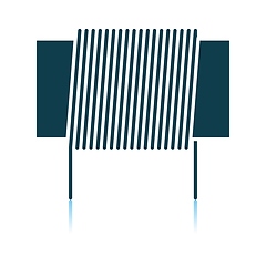 Image showing Inductor Coil Icon