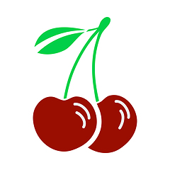 Image showing Cherry Icon