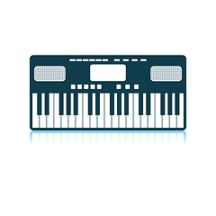 Image showing Music Synthesizer Icon