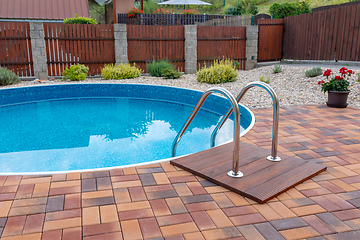 Image showing small home swimming pool