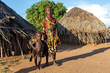 Image showing Hamar Tribe of the Omo River Valley, Southwestern Ethiopia