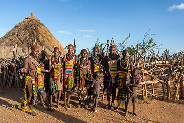 Image showing Hamar Tribe of the Omo River Valley, Southwestern Ethiopia