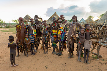 Image showing Hamar Tribe of the Omo River Valley, Southwestern Ethiopia