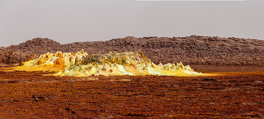 Image showing Dallol, Ethiopia. Danakil Depression