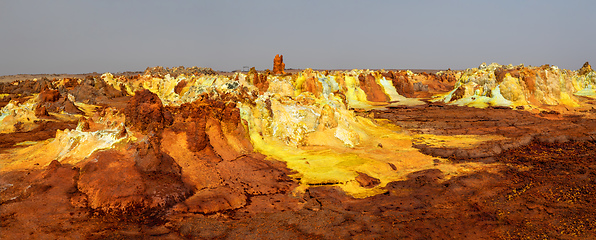 Image showing Dallol, Ethiopia. Danakil Depression