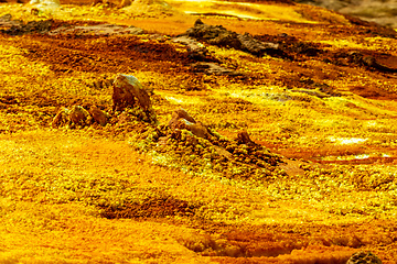 Image showing Dallol, Ethiopia. Danakil Depression