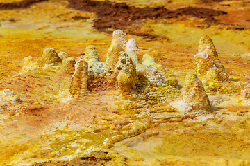 Image showing Dallol, Ethiopia. Danakil Depression