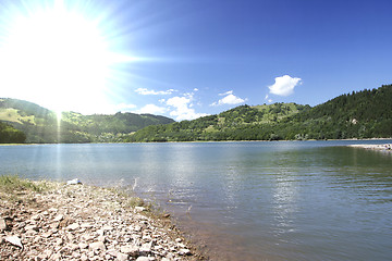 Image showing Mountain lake