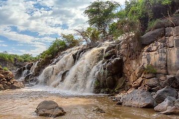 Image showing waterfall in Awash National Park, Ethiopia