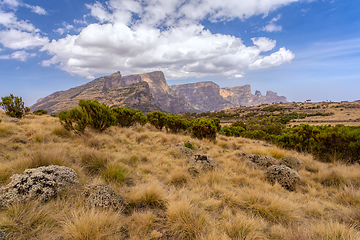 Image showing Semien or Simien Mountains, Ethiopia