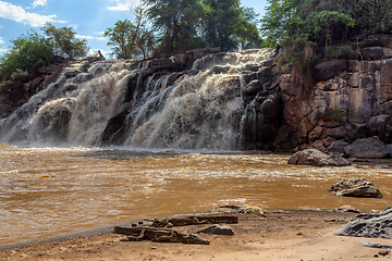 Image showing waterfall in Awash National Park, Ethiopia