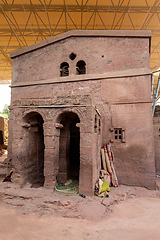 Image showing Bete Sillase Orthodox monolith Lalibela, Ethiopia