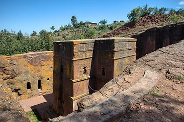 Image showing Church of Saint George, Lalibela Ethiopia