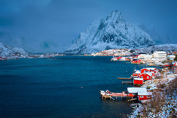 Image showing Reine fishing village, Norway