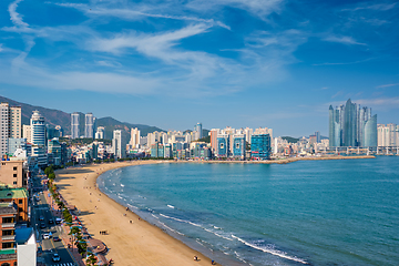 Image showing Gwangalli Beach in Busan, South Korea