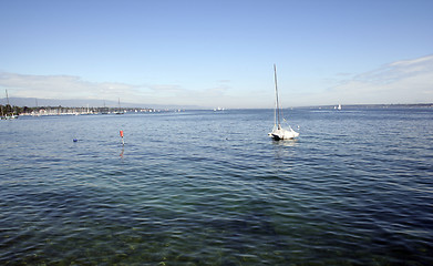 Image showing Sailing boat