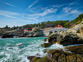 Image showing Haedong Yonggungsa Temple. Busan, South Korea