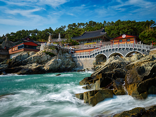 Image showing Haedong Yonggungsa Temple. Busan, South Korea