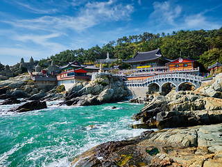 Image showing Haedong Yonggungsa Temple. Busan, South Korea